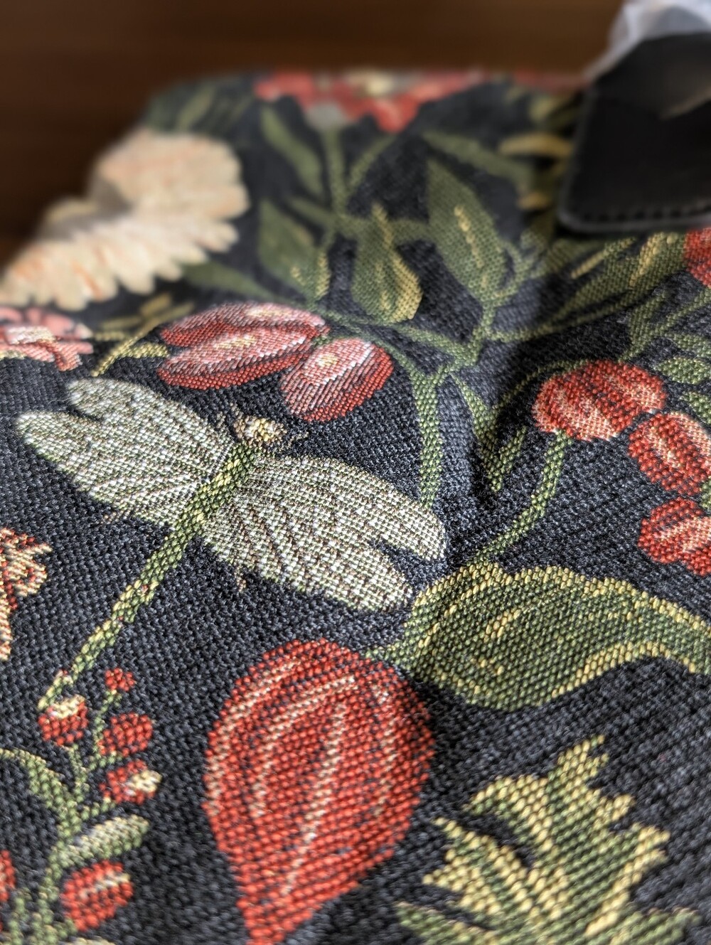 NWT Signare Floral Tapestry Foldaway Tote Bag - Picture 7 of 11